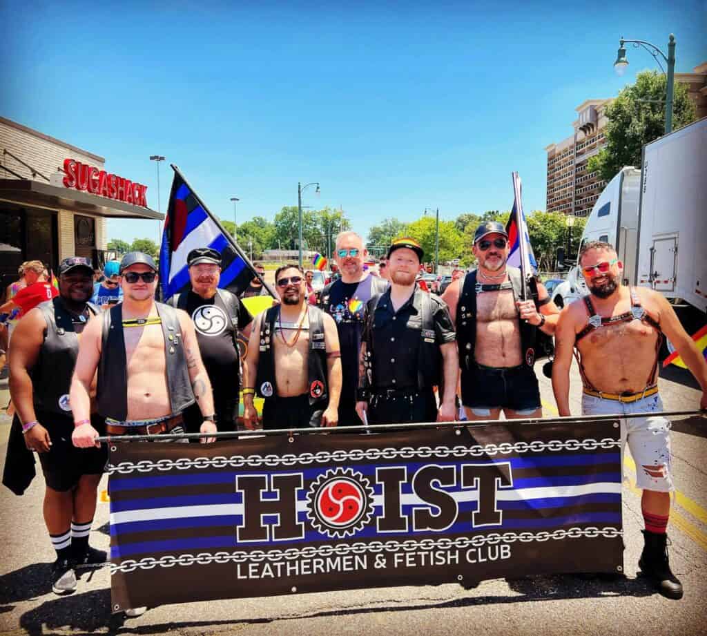 2022 Memphis Pride Parade HOIST